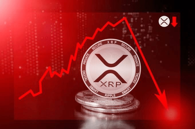 XRP价格跌破0